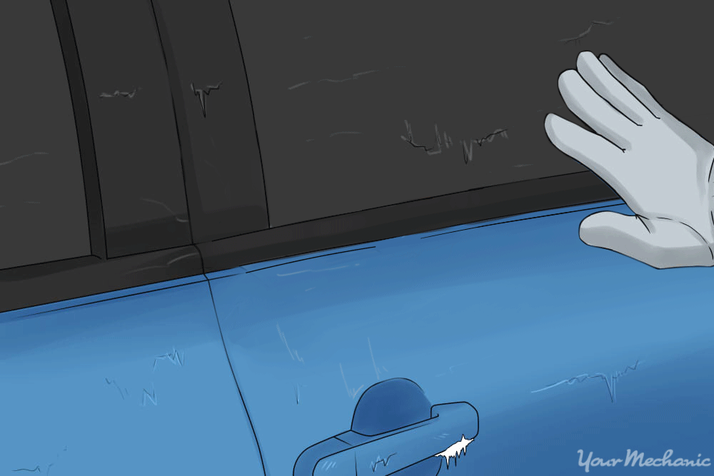 How to open car door frozen shut How to open car door frozen shut